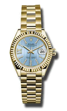 Rolex - Datejust Lady 28 Yellow Gold - Fluted Bezel