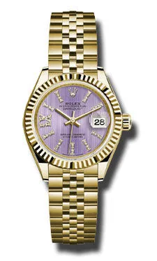 Rolex - Datejust Lady 28 Yellow Gold - Fluted Bezel