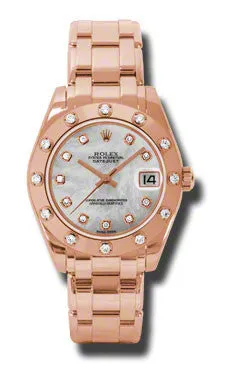 Rolex - Datejust Pearlmaster 34 Everose Gold