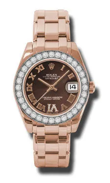 Rolex - Datejust Pearlmaster 34 Everose Gold