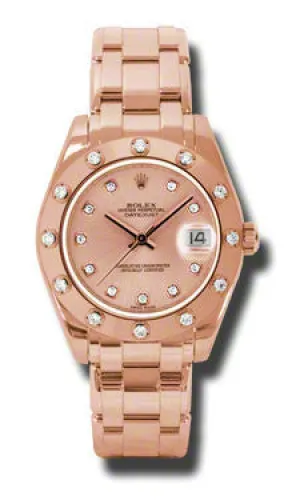 Rolex - Datejust Pearlmaster 34 Everose Gold