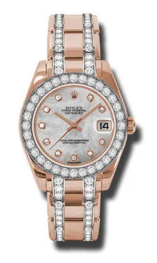 Rolex - Datejust Pearlmaster 34 Everose Gold