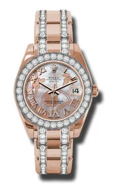 Rolex - Datejust Pearlmaster 34 Everose Gold