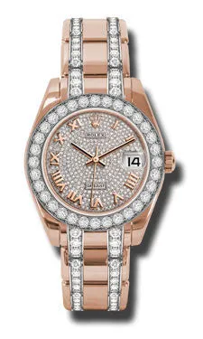 Rolex - Datejust Pearlmaster 34 Everose Gold