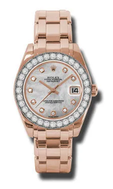 Rolex - Datejust Pearlmaster 34 Everose Gold