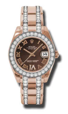 Rolex - Datejust Pearlmaster 34 Everose Gold
