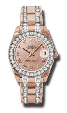 Rolex - Datejust Pearlmaster 34 Everose Gold