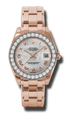 Rolex - Datejust Pearlmaster 34 Everose Gold