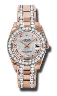 Rolex - Datejust Pearlmaster 34 Everose Gold
