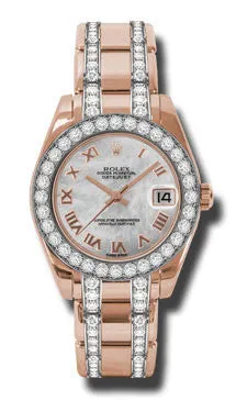 Rolex - Datejust Pearlmaster 34 Everose Gold