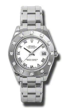 Rolex - Datejust Pearlmaster 34 White Gold