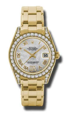 Rolex - Datejust Pearlmaster 34 Yellow Gold