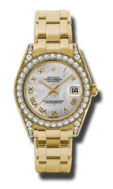 Rolex - Datejust Pearlmaster 34 Yellow Gold