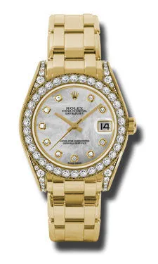 Rolex - Datejust Pearlmaster 34 Yellow Gold
