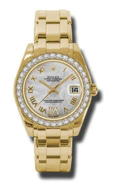 Rolex - Datejust Pearlmaster 34 Yellow Gold