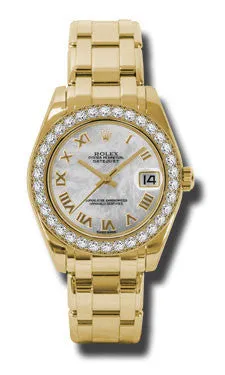 Rolex - Datejust Pearlmaster 34 Yellow Gold