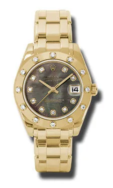 Rolex - Datejust Pearlmaster 34 Yellow Gold
