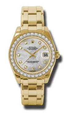 Rolex - Datejust Pearlmaster 34 Yellow Gold
