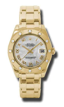 Rolex - Datejust Pearlmaster 34 Yellow Gold