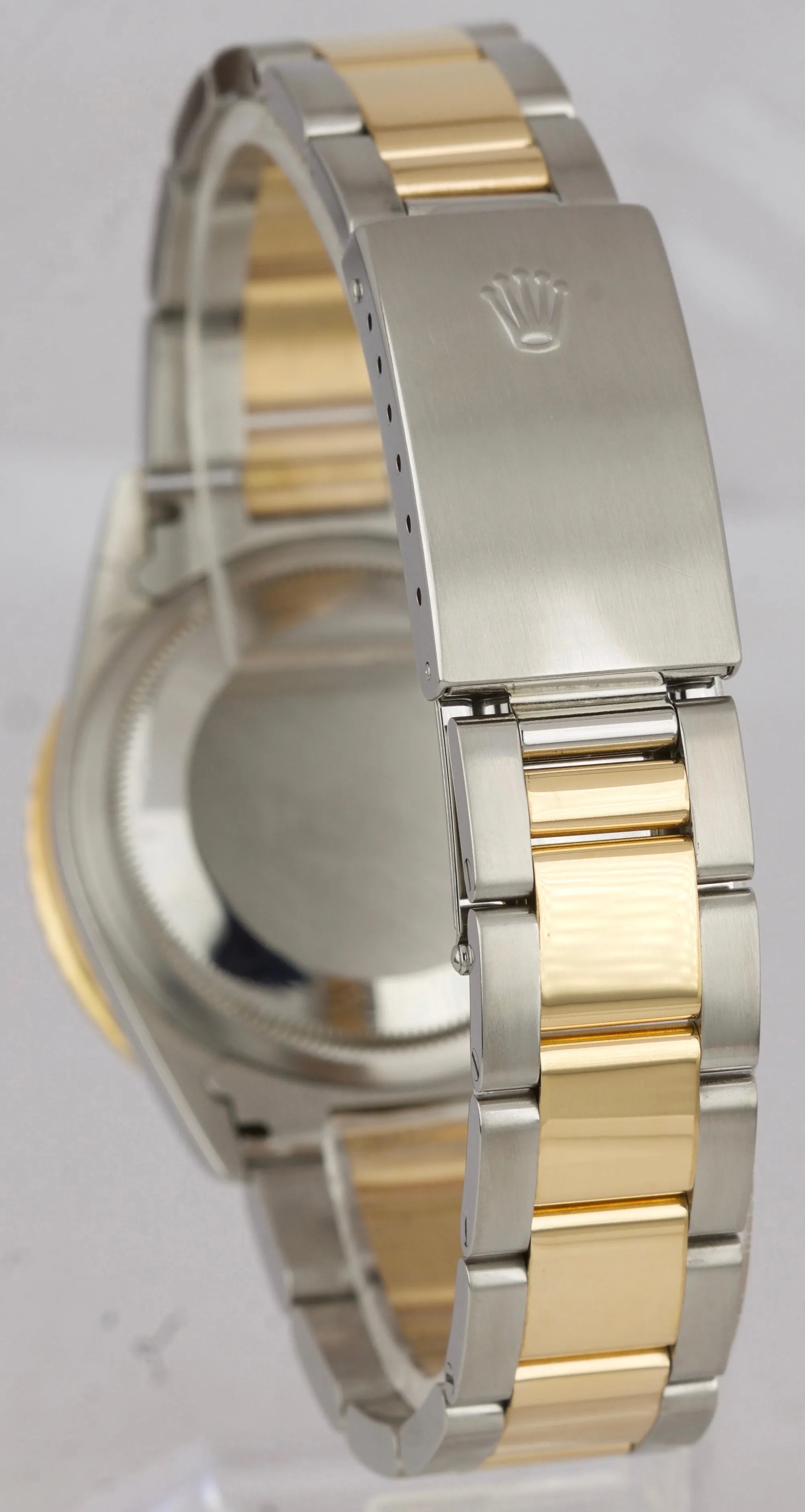 Rolex DateJust Turn-O-Graph Thunderbird Two-Tone White Roman Oyster Watch 16263