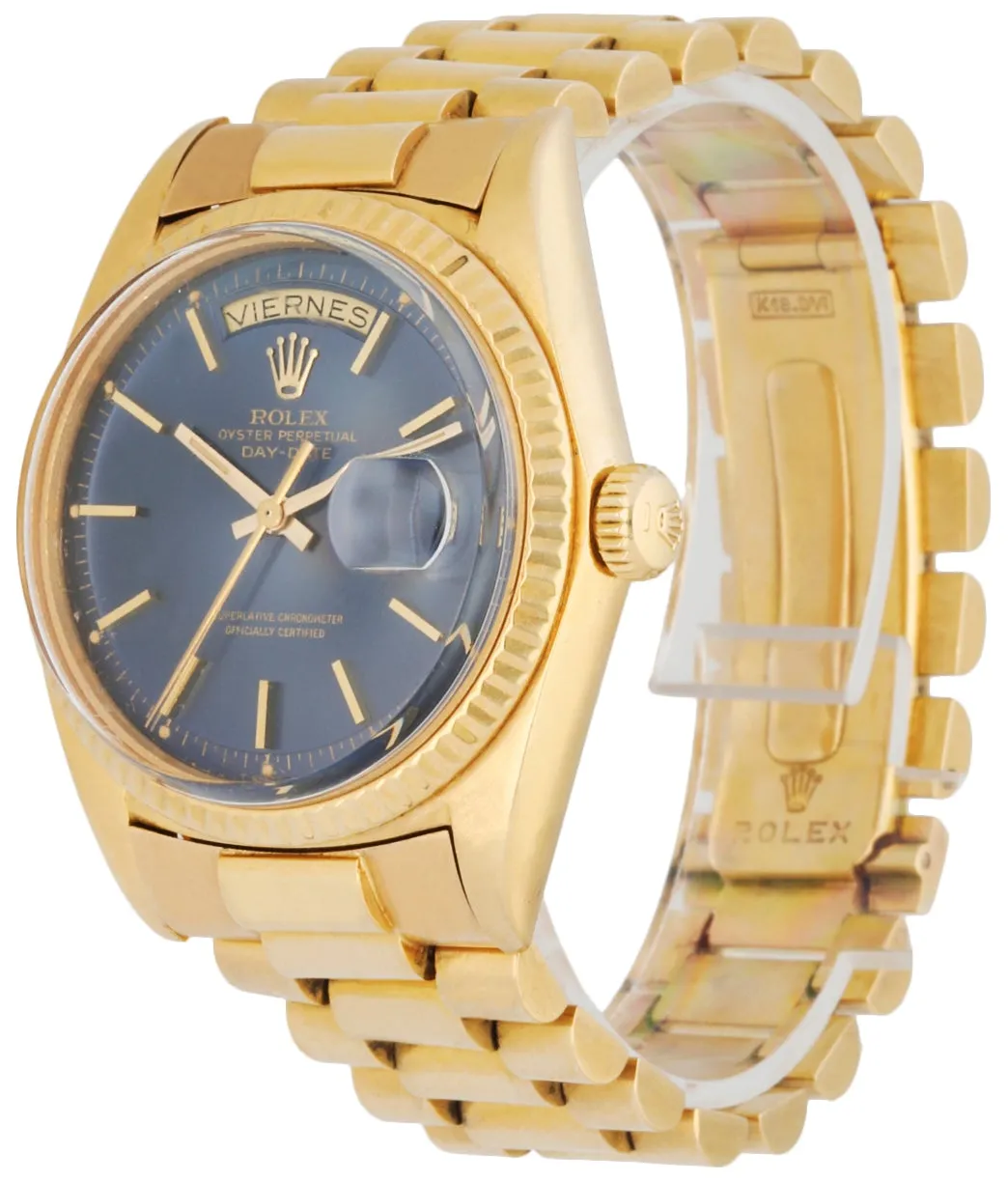 Rolex Day Date 1803 18K Yellow Gold Venezuelan Bracelet Men's Watch