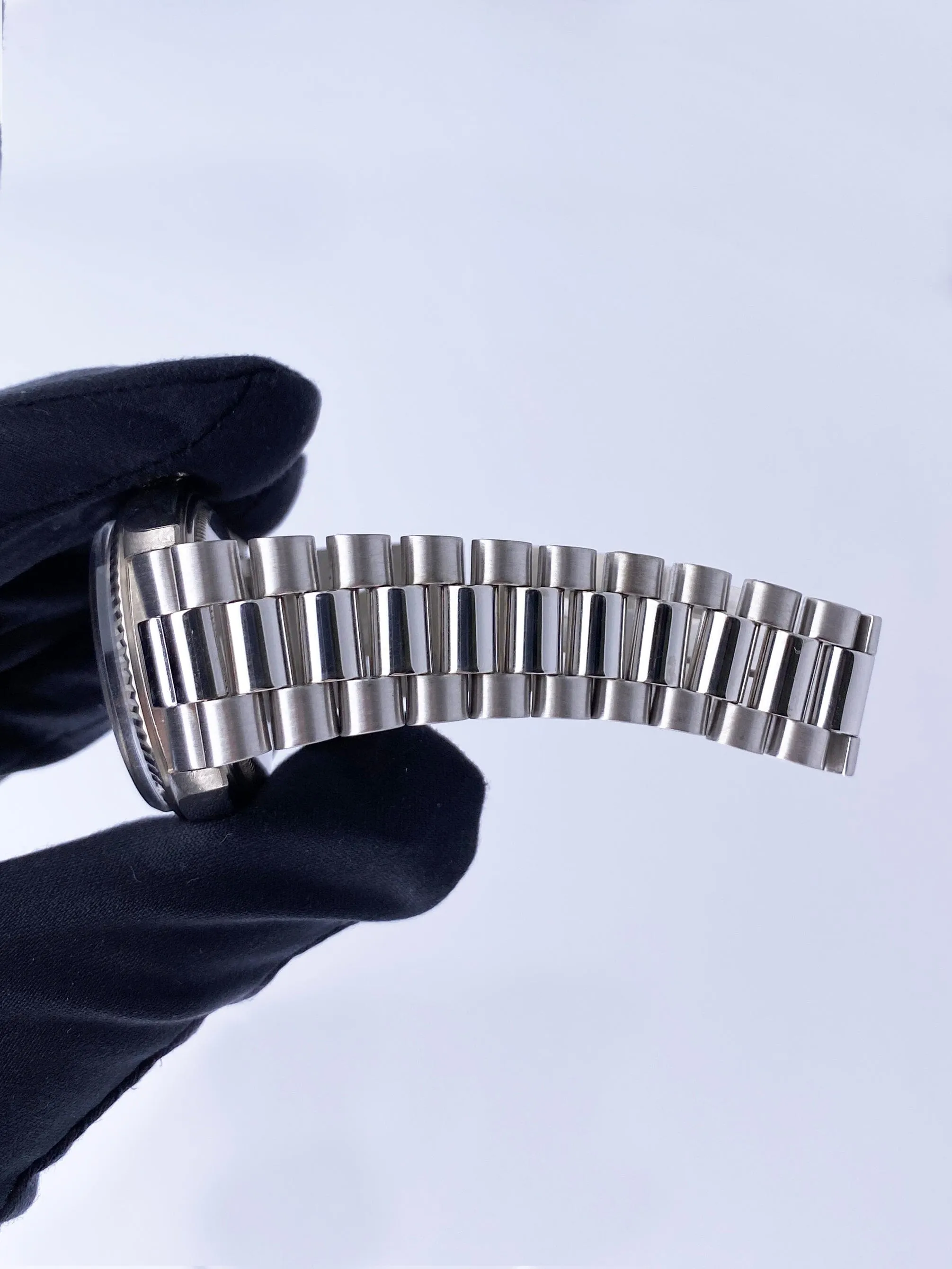 Rolex Day-Date 1803 Blue Dial 18K White Gold Mens Watch