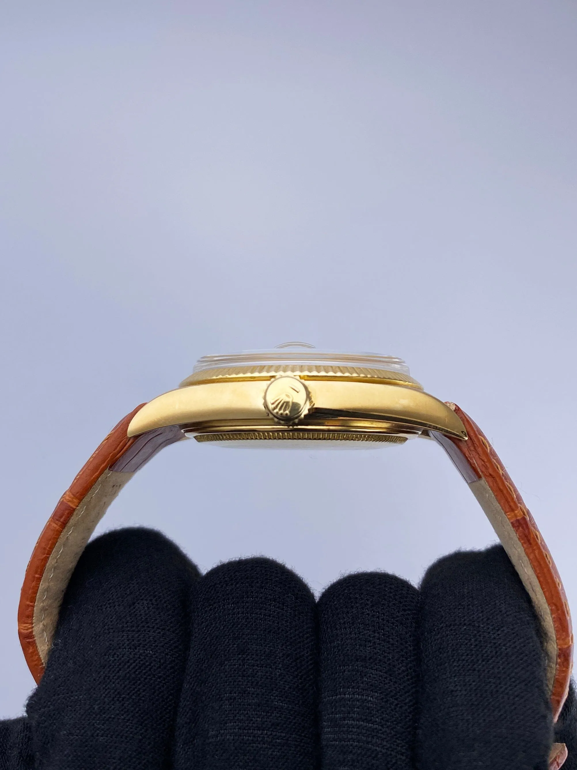 Rolex Day Date 1803 Champagne Dial 18K Yellow Gold Mens Watch