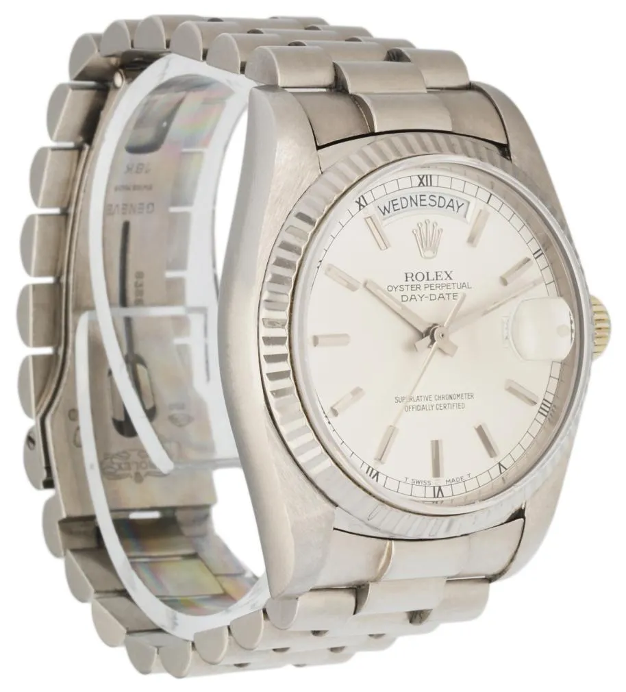 Rolex Day-Date 18039 18K White Gold Men's Watch