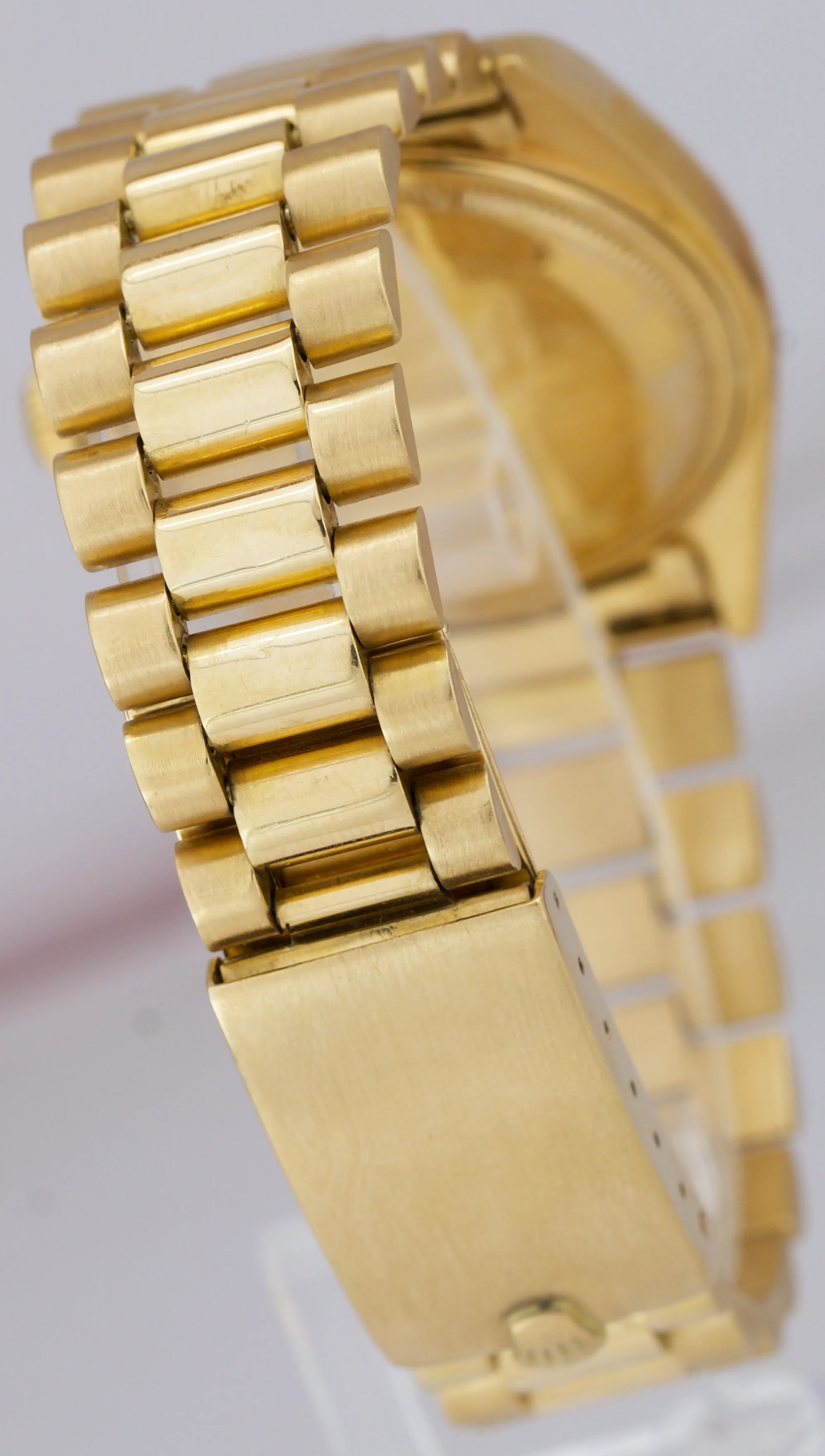 Rolex Day-Date President 1803 Pie-Pan Blue 36mm 18K Yellow Gold Watch 18038