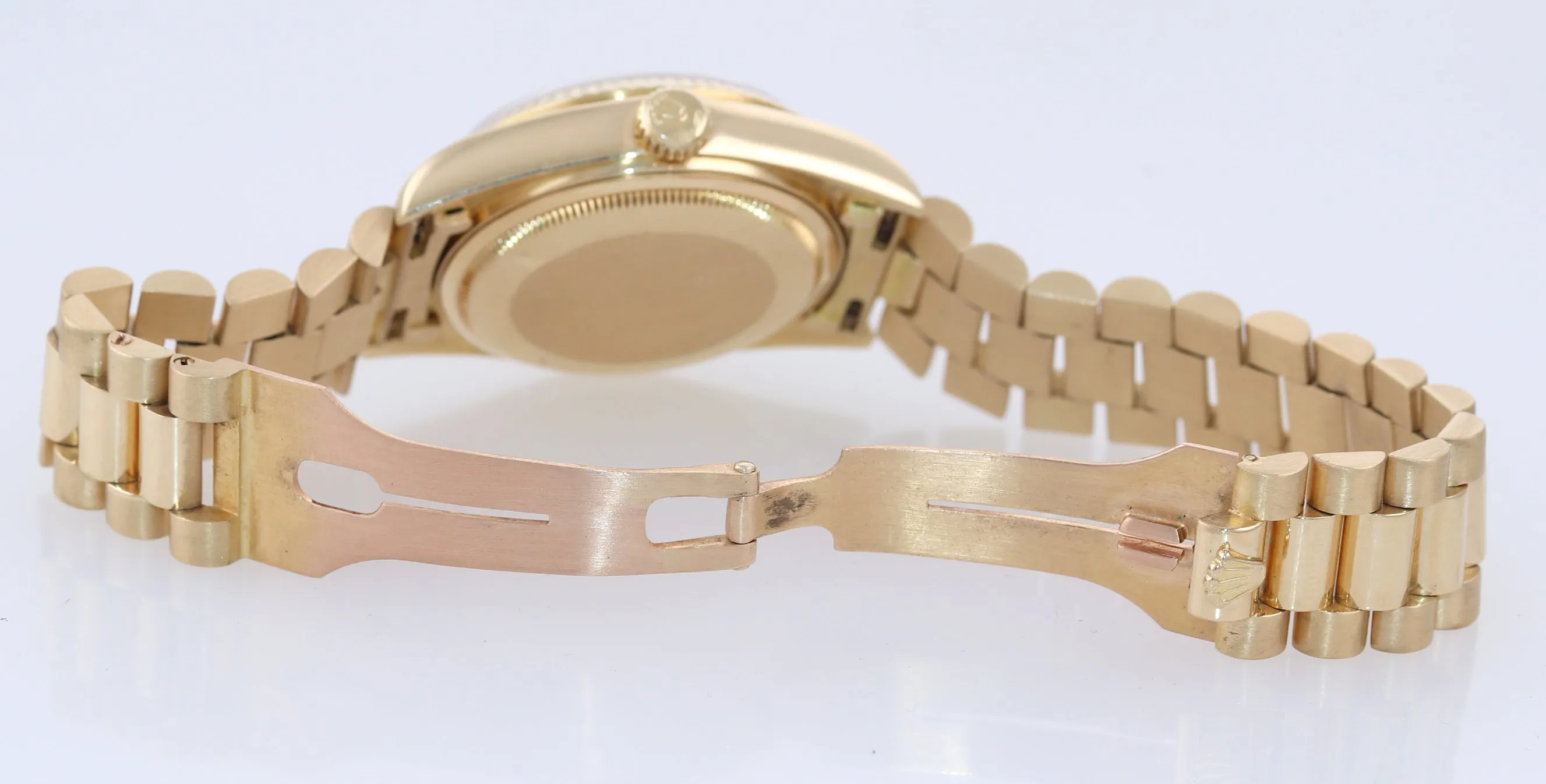Rolex Day-Date President 18038 18k Yellow Gold Champagne Quickset 36mm Watch