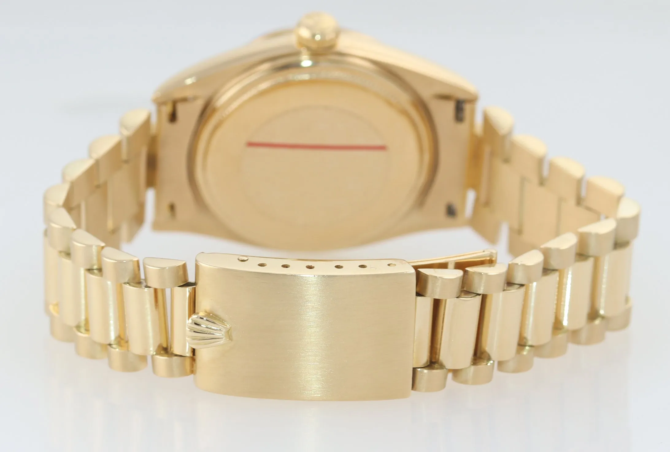 Rolex Day-Date President 36mm 1803 Champagne 18K Yellow Gold Band Watch 18038