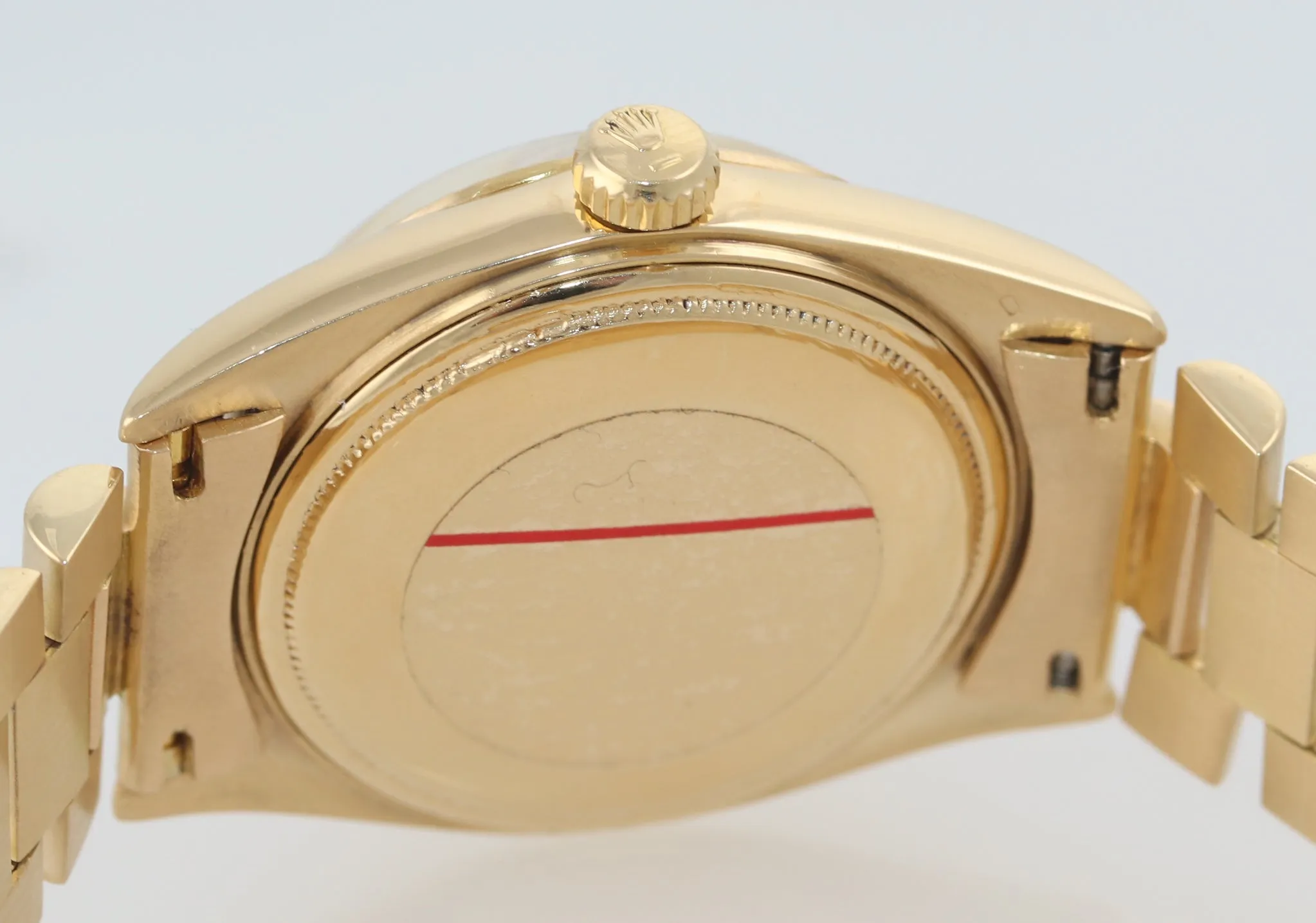 Rolex Day-Date President 36mm 1803 Champagne 18K Yellow Gold Band Watch 18038