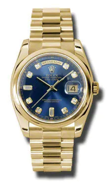 Rolex - Day-Date President Yellow Gold - Domed Bezel