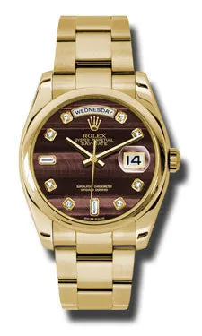 Rolex - Day-Date President Yellow Gold - Domed Bezel