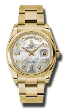 Rolex - Day-Date President Yellow Gold - Domed Bezel