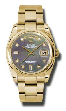 Rolex - Day-Date President Yellow Gold - Domed Bezel