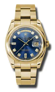 Rolex - Day-Date President Yellow Gold - Domed Bezel