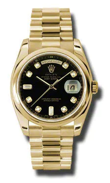 Rolex - Day-Date President Yellow Gold - Domed Bezel