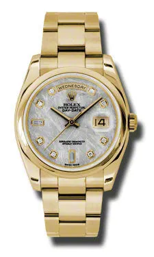 Rolex - Day-Date President Yellow Gold - Domed Bezel