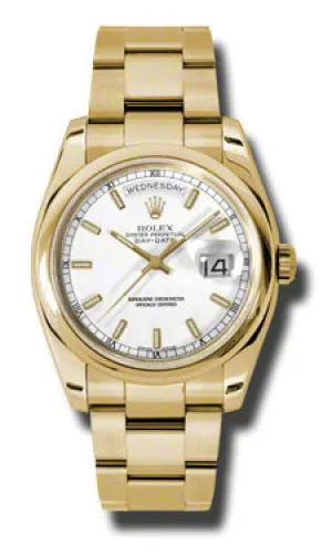 Rolex - Day-Date President Yellow Gold - Domed Bezel