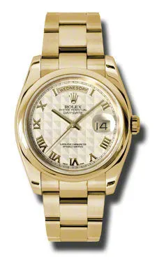 Rolex - Day-Date President Yellow Gold - Domed Bezel