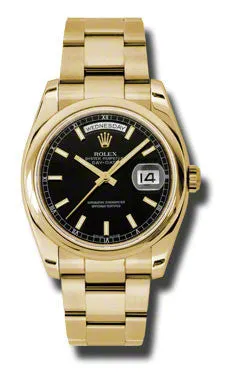 Rolex - Day-Date President Yellow Gold - Domed Bezel