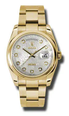 Rolex - Day-Date President Yellow Gold - Domed Bezel