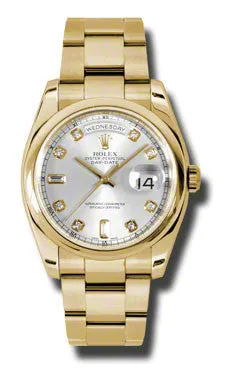 Rolex - Day-Date President Yellow Gold - Domed Bezel