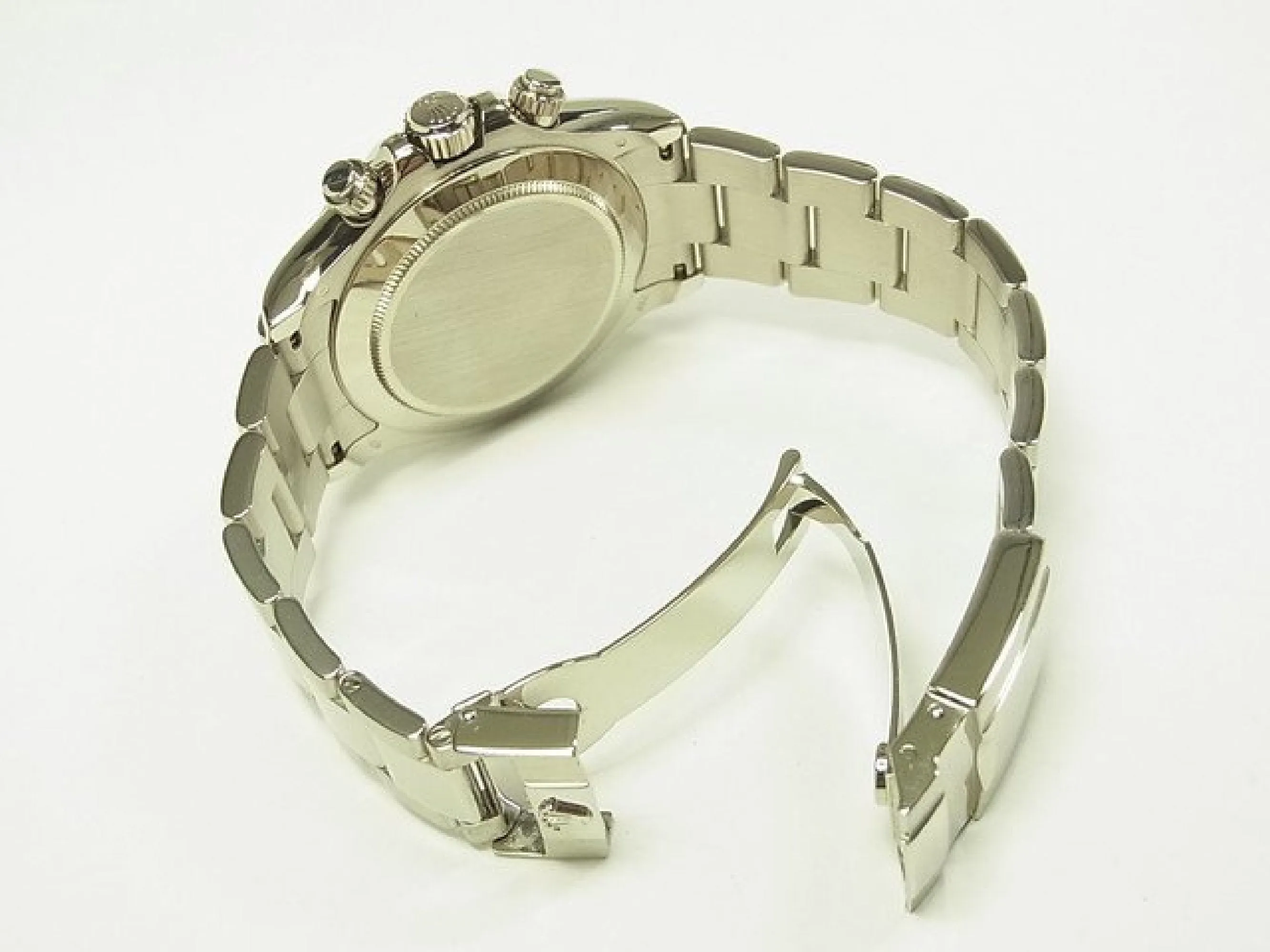ROLEX Daytona 18K white gold silverAR Ref.116509 Z series Mens 181289835