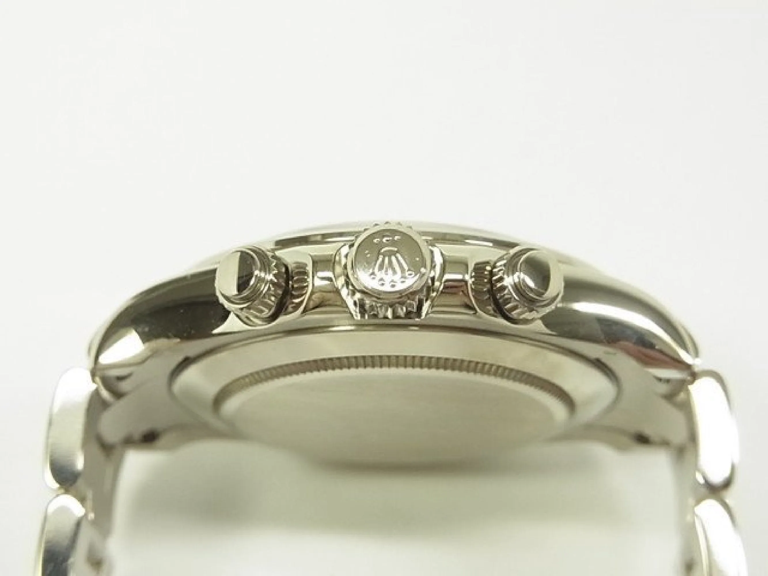 ROLEX Daytona 18K white gold silverAR Ref.116509 Z series Mens 181289835