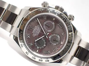 ROLEX Daytona 18KWG black Shell 116509NR '11 Mens 184790160