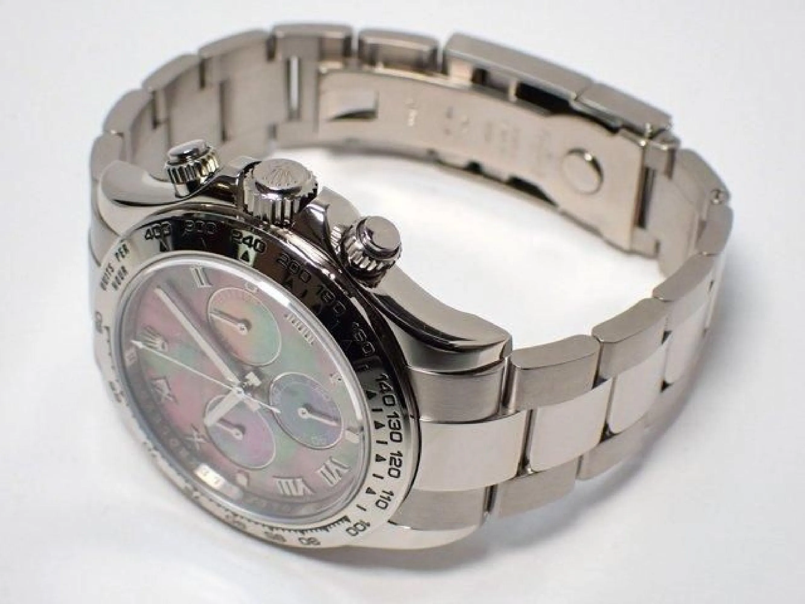 ROLEX Daytona 18KWG black Shell 116509NR '11 Mens 184790160