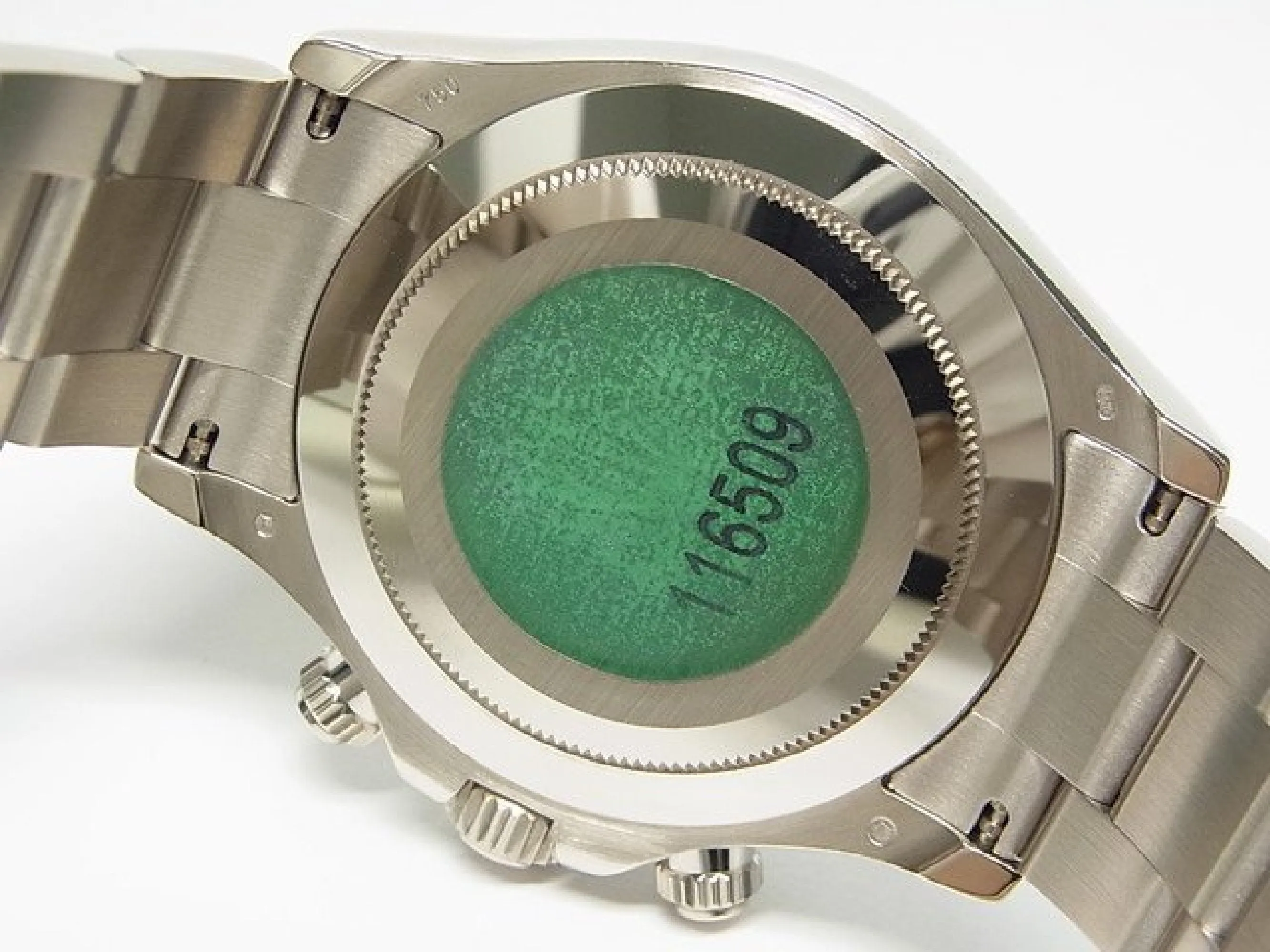 ROLEX Daytona 18KWG blackAR 116509 D series Mens 181936466