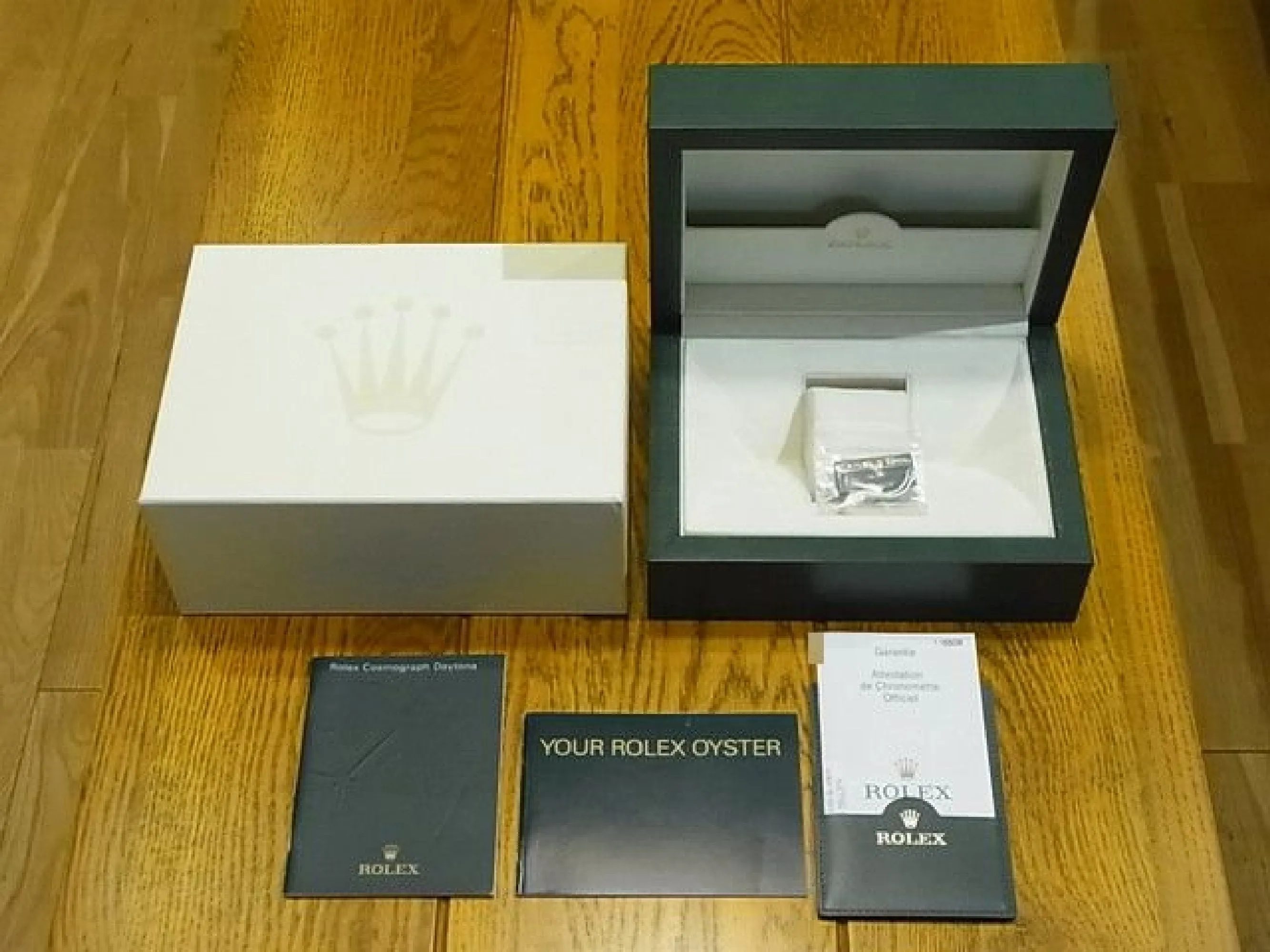 ROLEX Daytona 18KWG blackAR 116509 D series Mens 181936466